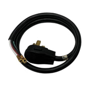 NDA 4' 4-Prong Range Cord with 3 Arrow Wires - Black