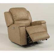 Flexsteel Asher Power Glider Leather Recliner 1692-54PH-186-80