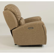 Flexsteel Asher Power Glider Leather Recliner 1692-54PH-186-80