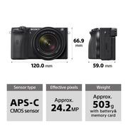 Sony ILCE-6600B a6600 APS-C Mirrorless Interchangeable-Lens Camera (Body Only)