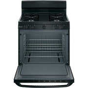Hotpoint 30-inch Freestanding Gas Range RGBS300DMBB