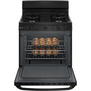 Hotpoint 30-inch Freestanding Gas Range RGBS300DMBB