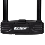 Deco Gear Heavy Duty Combination U-Lock with 16mm Rubberized Steel U-Shackle Bike Lock