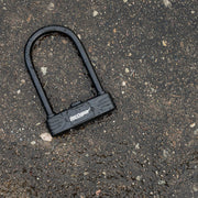 Deco Gear Heavy Duty Combination U-Lock with 16mm Rubberized Steel U-Shackle Bike Lock