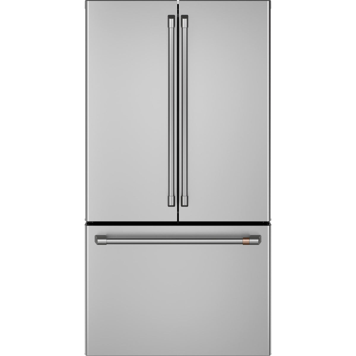 Café 36-inch, 23.1 cu.ft. Counter-Depth French 3-Door Refrigerator with WiFi Connect CWE23SP2MS1