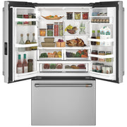 Café 36-inch, 23.1 cu.ft. Counter-Depth French 3-Door Refrigerator with WiFi Connect CWE23SP2MS1