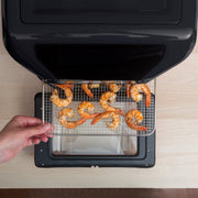 Deco Chef 7-in-1 Digital 10.5QT Air Fryer Convection Oven with Simple Touch Display, Black