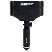 Deco Gear Dual DC12V/24V Electronic Multifunction Car Socket Cigarette Lighter USB Ports