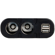 Deco Gear Dual DC12V/24V Electronic Multifunction Car Socket Cigarette Lighter USB Ports