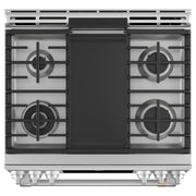 Café 30-inch Slide-in Dual-Fuel Range with Convection Technology C2S900P2MS1