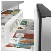Café 36-inch, 27.8 cu.ft. Freestanding French 3-Door Refrigerator with External Water and ice Dispensing System CFE28TP2MS1