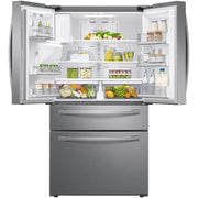 Samsung 36-inch, 28 cu.ft. Freestanding French 4-Door Refrigerator RF28R7201SR/AA