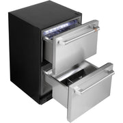 Café 24-inch 5.7 cu. ft. Dual-Drawer Refrigerator CDE06RP2NS1