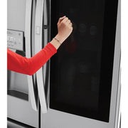LG 36-inch, 27.8 cu.ft. Freestanding French 4-Door Refrigerator with Slim SpacePlus® Ice System LMXS28596S