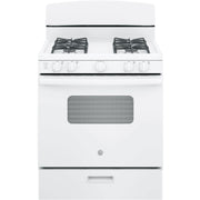 GE 30-inch Freestanding Gas Range with Front Controls JGBS10DEMWW