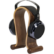 Deco Gear Wood Headphone Display Stand Secure Tabletop Holder / Gaming Headset Hanger