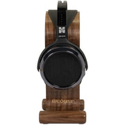 Deco Gear Wood Headphone Display Stand Secure Tabletop Holder / Gaming Headset Hanger