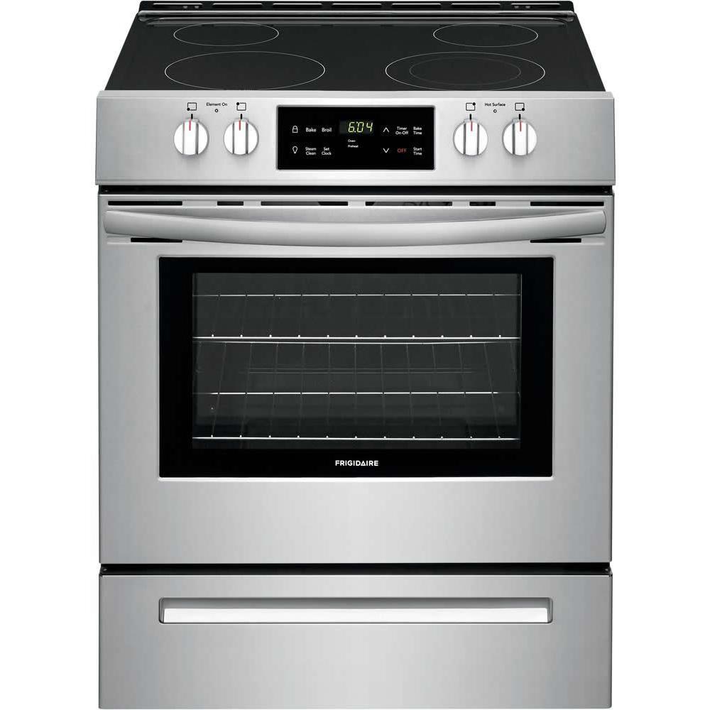 Frigidaire 30-inch Freestanding Electric Range FFEH3051VS