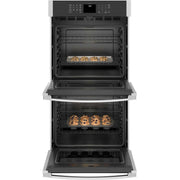 GE 27-inch, 8.6 cu.ft. Built-in Double Wall Oven with Wi-Fi Connectivity JKD3000SNSS