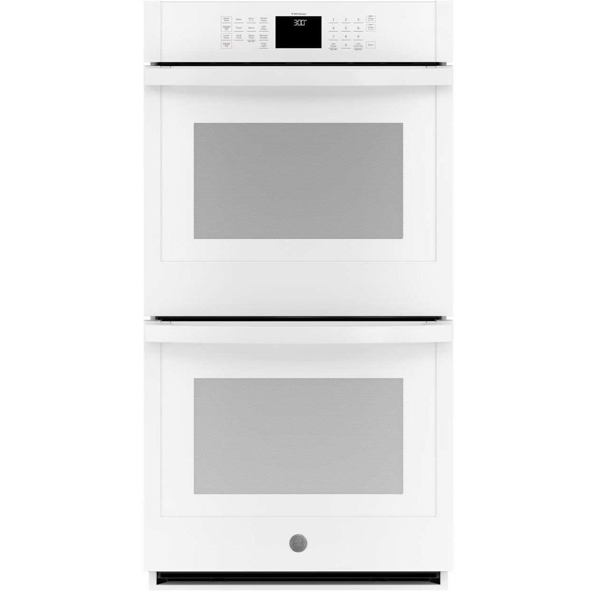 GE 27-inch, 8.6 cu.ft. Built-in Double Wall Oven with Wi-Fi Connectivity JKD3000DNWW