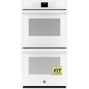 GE 27-inch, 8.6 cu.ft. Built-in Double Wall Oven with Wi-Fi Connectivity JKD3000DNWW