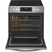 Frigidaire Gallery 30-inch Freestanding Electric Range with SpaceWise® Triple Expandable Element FGEH3047VF