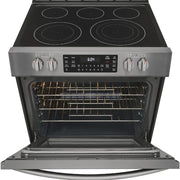 Frigidaire Gallery 30-inch Freestanding Electric Range with SpaceWise® Triple Expandable Element FGEH3047VD