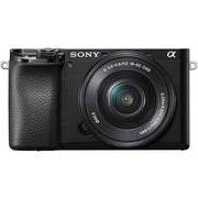 Sony a6100 Mirrorless Camera 4K APS-C ILCE-6100LB 16-50mm Lens Case 64GB Bundle