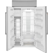 Café 42-inch, 25.2 cu. ft. Built-in Side-by-Side Refrigerator CSB42WP2NS1