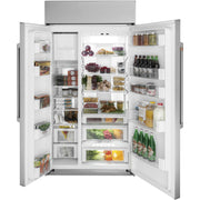 Café 48-inch, 29.6 cu. ft. Built-in Side-by-Side Refrigerator CSB48WP2NS1