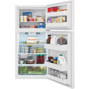 Frigidaire 27-inch, 13.9 cu.ft. Freestanding Top Freezer Refrigerator with EvenTemp® Cooling System FFHT1425VW