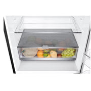 LG 28-inch, 14.7 cu.ft. Counter-Depth Bottom Freezer Refrigerator with Multi-Air Flow Cooling LBNC15231V