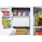 GE 36-inch, 25.1 cu.ft. Freestanding Side-by-Side Refrigerator with Water and Ice Dispensing System GSS25IMNES
