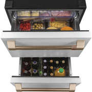 Café 24-inch 5.7 cu. ft. Dual-Drawer Refrigerator CDE06RP4NW2