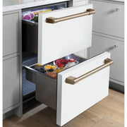 Café 24-inch 5.7 cu. ft. Dual-Drawer Refrigerator CDE06RP4NW2