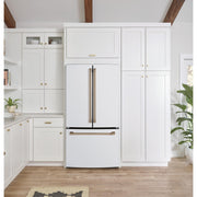 Café 33-inch, 18.6 cu. ft. Counter-Depth French 3-Door Refrigerator CWE19SP4NW2