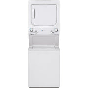 GE Stacked Washer/Dryer Gas Laundry Center GUD27GESNWW