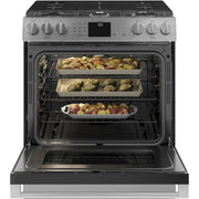 Café 30-inch Slide-in Gas Range with Convection Technology CGS700M2NS5