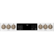 Café 30-inch Slide-in Gas Range with Convection Technology CGS700P4MW2