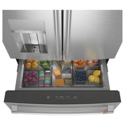 Café 36-inch 27.8 cu. ft. French 4-Door Refrigerator CVE28DP2NS1