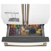 Café 36-inch 27.6 cu. ft. French 4-Door Refrigerator CVE28DP4NW2