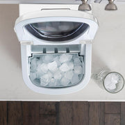 Deco Chef White Compact Electric Ice Maker | Top Load | 26 Lbs Per Day (Open Box)