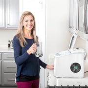 Deco Chef White Compact Electric Ice Maker | Top Load | 26 Lbs Per Day (Open Box)