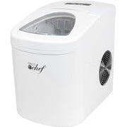 Deco Chef White Compact Electric Ice Maker | Top Load | 26 Lbs Per Day (Open Box)