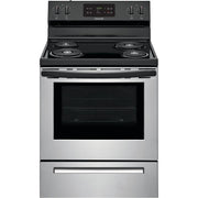 Frigidaire 30-inch Freestanding Electric Range with Ready-Select® Controls FFEF3016VS