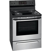Frigidaire 30-inch Freestanding Electric Range with Ready-Select® Controls FFEF3016VS