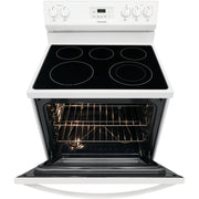 Frigidaire 30-inch Freestanding Electric Range with Even Baking Technology FCRE3052AW