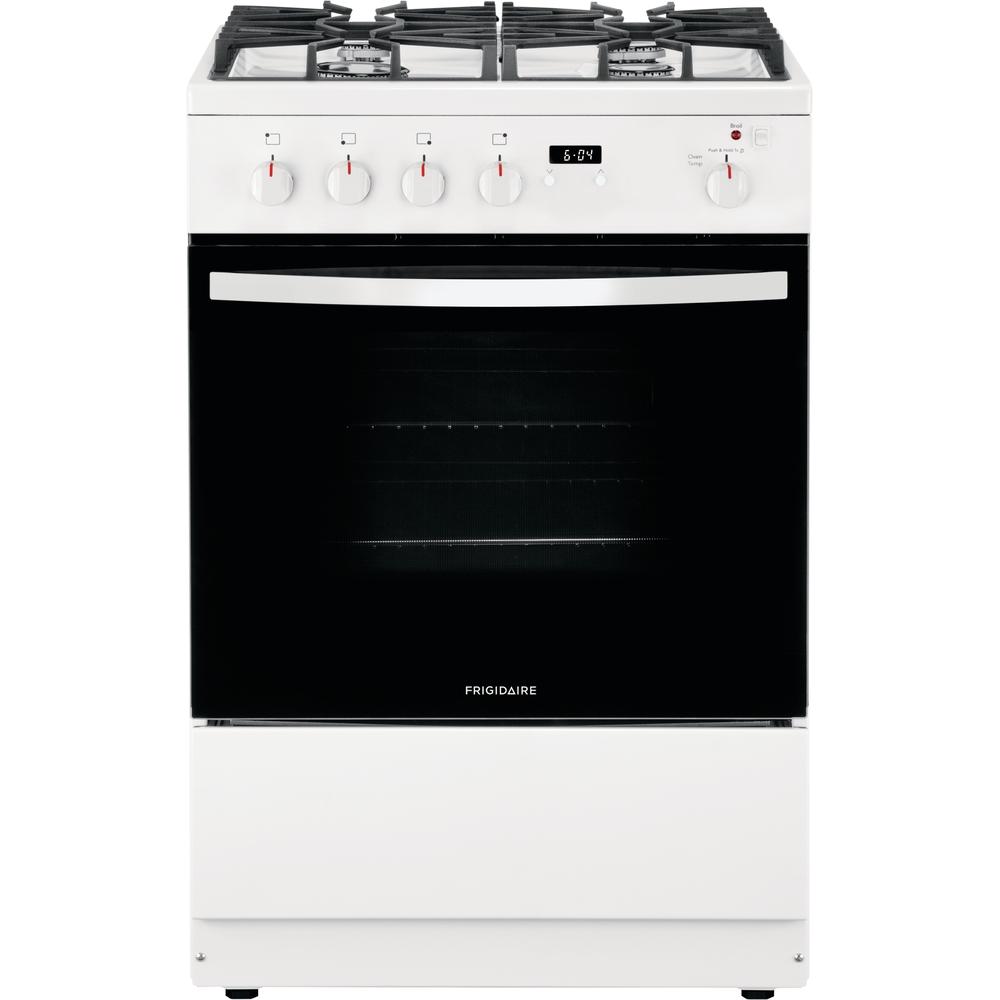 Frigidaire 24-inch Freestanding Gas Range with Ready-Select® Controls FFGH2422UW