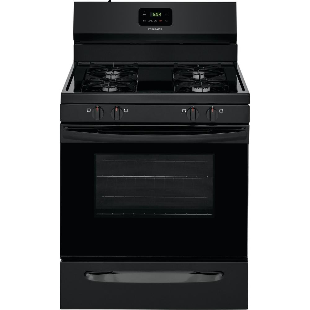 Frigidaire 30-inch Freestanding Gas Range with Even Baking Technology FCRG3015AB