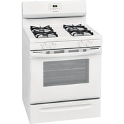 Frigidaire 30-inch Freestanding Gas Range with Even Baking Technology FCRG3015AW